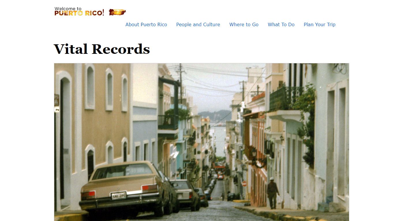 Puerto Rico Vital Records